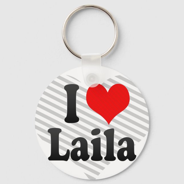 Llavero Amo a Laila (Anverso)