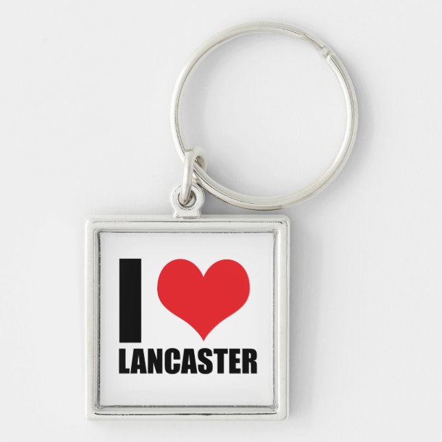 Llavero Amo a Lancaster (Frente)