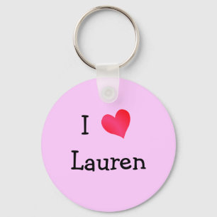 Llavero Amo a Lauren