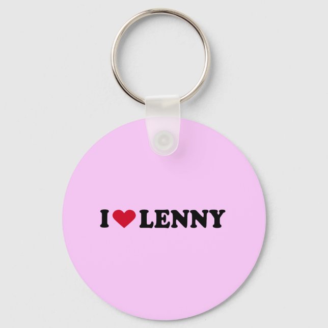 LLAVERO AMO A LENNY (Anverso)