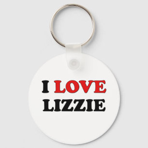 Llavero Amo a Lizzie