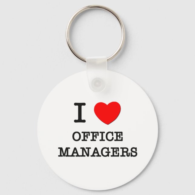Llavero Amo a los administradores de Office (Anverso)