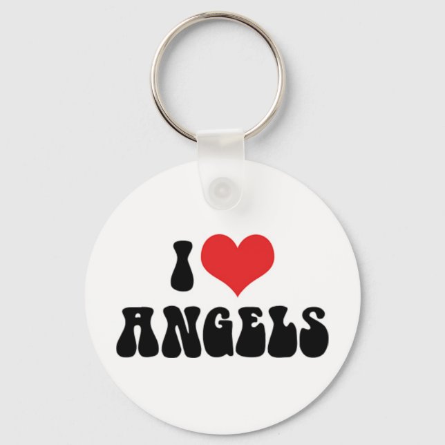 Llavero Amo a los Ángeles (Anverso)