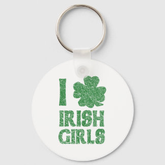 Llavero Amo a los Chicas irlandeses