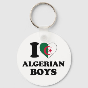 Llavero Amo a los chicos argelinos