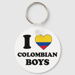 Llavero Amo a los chicos colombianos