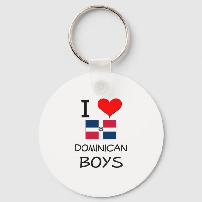 Llavero Amo a los chicos dominicanos (Anverso)