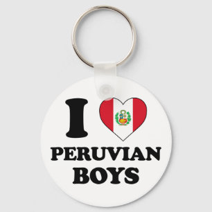 Llavero Amo a los chicos peruanos