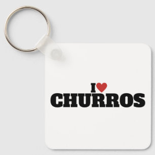 Llavero Amo a los Churros