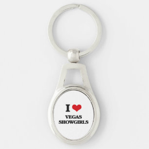 Llavero Amo a los coristas de Vegas