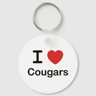 Llavero Amo a los Cougars