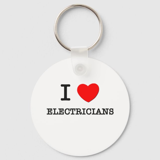 Llavero Amo a los Electricistas (Anverso)