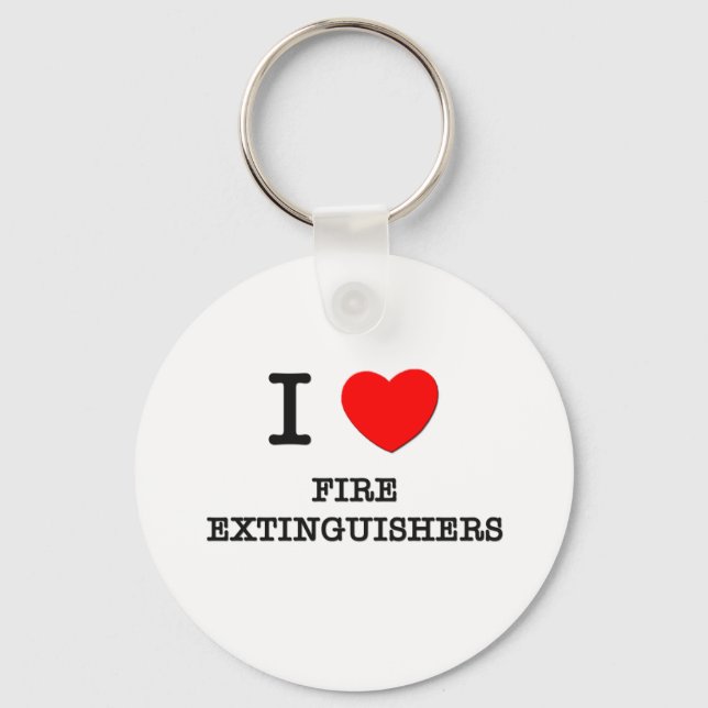 Llavero Amo a los extinguistas del fuego (Anverso)