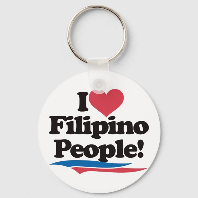 Llavero Amo a los Filipinos (Anverso)