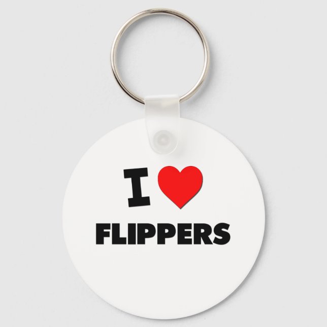 Llavero Amo A Los Flippers (Anverso)