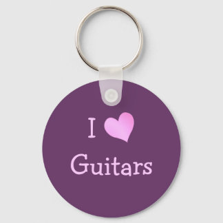 Llavero Amo a los Guitars