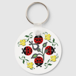 Llavero Amo a los Ladybugs