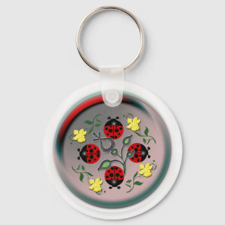 Llavero Amo a los Ladybugs