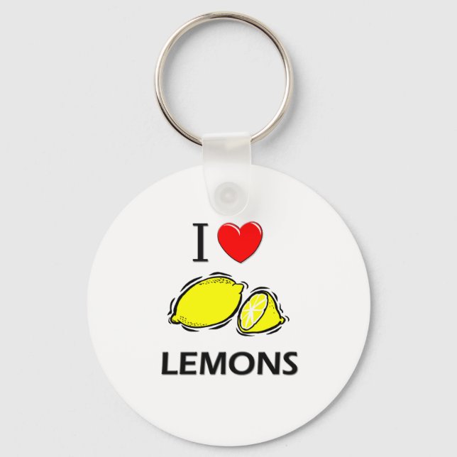 Llavero Amo a los Lemons (Anverso)