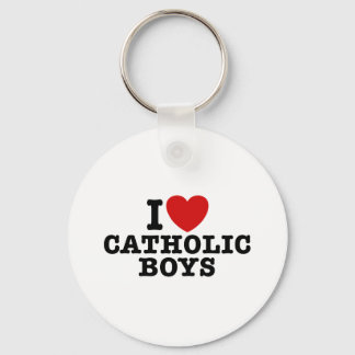 Llavero Amo a los niños católicos
