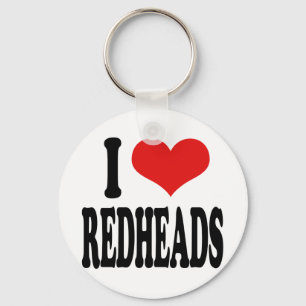 Llavero Amo a los Redheads