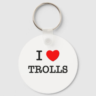 Llavero Amo a los trolls