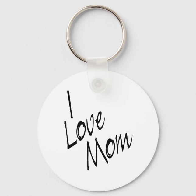 Llavero Amo a mamá (Anverso)