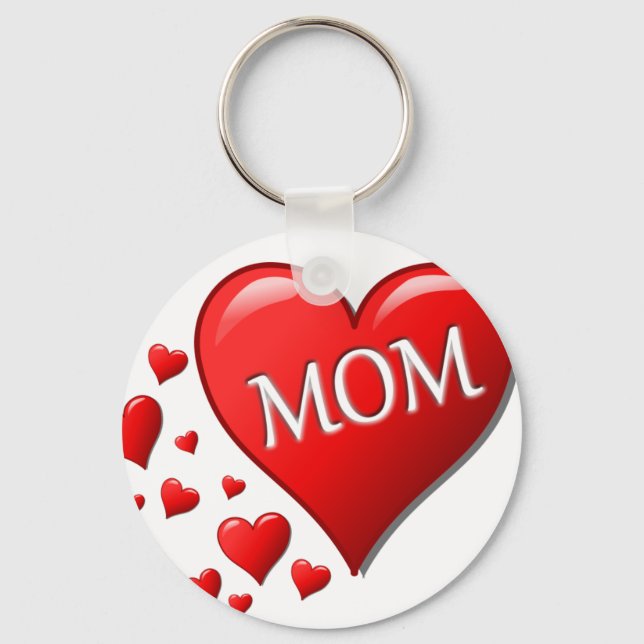 Llavero Amo A Mamá (Anverso)