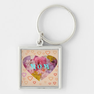 Llavero Amo a Mamá Keychain