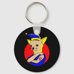 Llavero Amo A Mamá Tattoo Chihuahua Perro Mamá Cute Madres