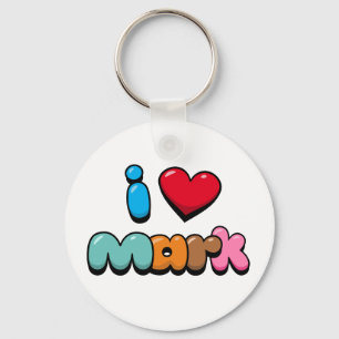 Llavero Amo a Mark