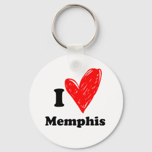 Llavero Amo a Memphis