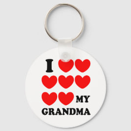 Llavero Amo A Mi Abuela