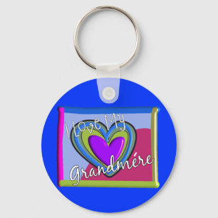 Llavero Amo a mi abuela (FRANCESA)