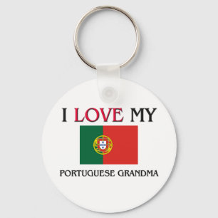 Llavero Amo a mi abuela portuguesa