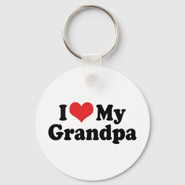 Llavero Amo a Mi Abuelo (Anverso)