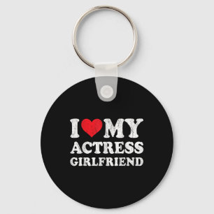 Llavero Amo A Mi Actriz Novia Funny Boyfriend Valen