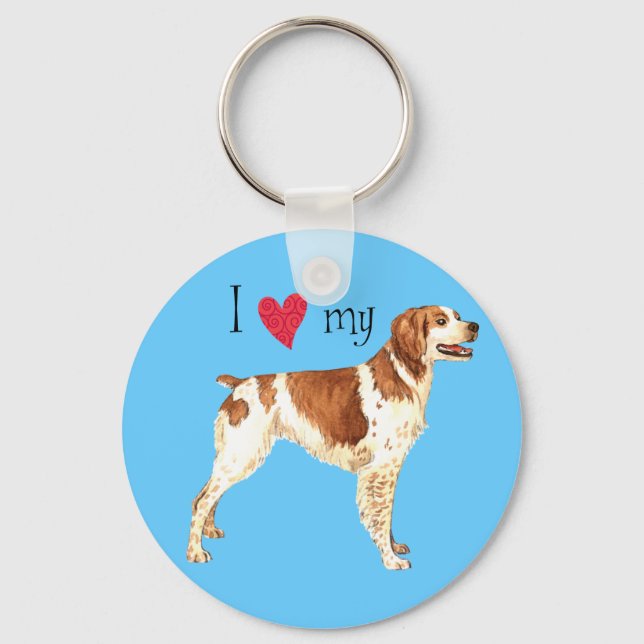 Llavero Amo a mi Bretaña (Anverso)