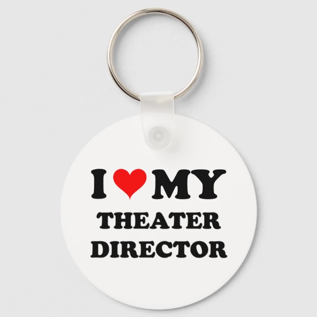Llavero Amo a mi director de teatro (Anverso)