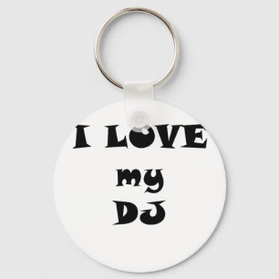 Llavero Amo a mi DJ