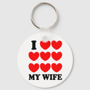 Llavero Amo a mi esposa