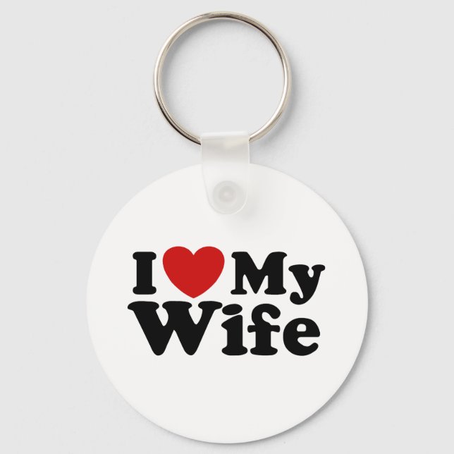 Llavero Amo a mi esposa (Anverso)