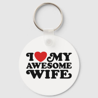 Llavero Amo A Mi Esposa Asombrosa