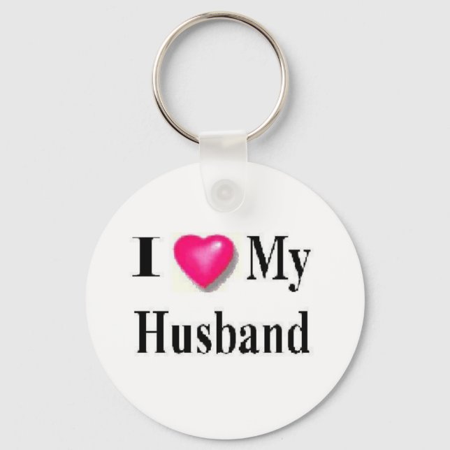 Llavero amo a mi esposo (Anverso)