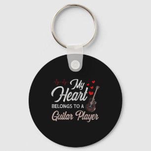 Llavero Amo a mi esposo guitarrista regalos para esposas V