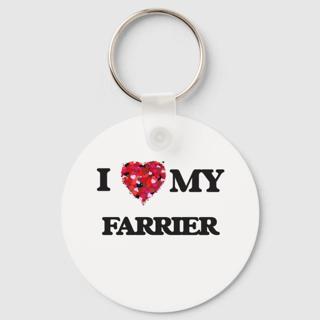 Llavero Amo a mi Farrier (Anverso)