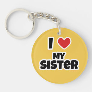 Llavero Amo a mi hermana
