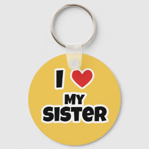 Llavero Amo a mi hermana