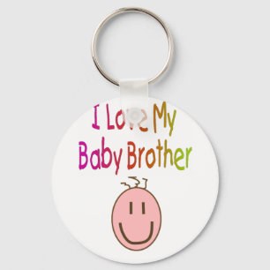 Llavero Amo a mi Hermano Bebé - Camiseta y regalos para ni