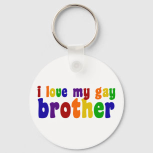Llavero Amo A Mi Hermano Gay